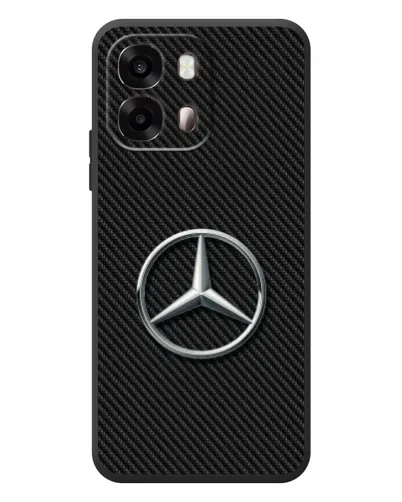 Чохол для OPPO A6s з картинкою «Карбоновий Mercedes стиль» Чохол для OPPO A6s з картинкою «Карбоновий Mercedes стиль»
