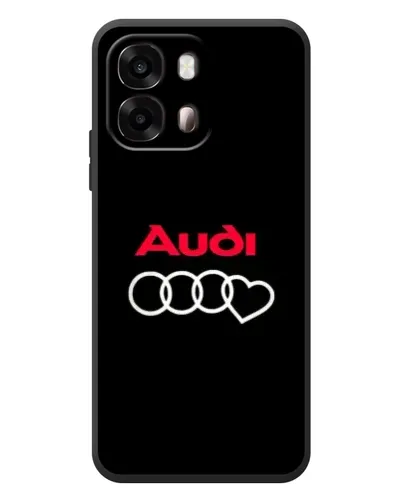 Чехол для OPPO A6s с картинкой «Логотип Audi Heart»