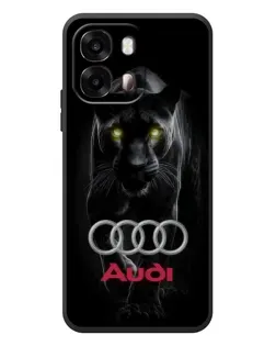 Чехол для OPPO A6s с картинкой «Пантера и Audi»
