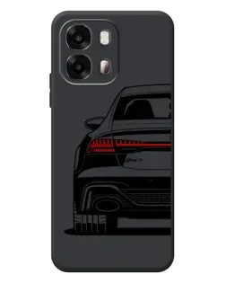 Чехол для OPPO A6s с картинкой «Задняя часть Audi — арт»