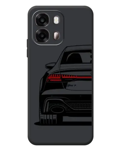 Чехол для OPPO A6s с картинкой «Задняя часть Audi — арт»