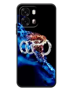 Чехол для OPPO A6s с картинкой «Энергия лого Audi»