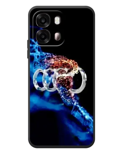 Чехол для OPPO A6s с картинкой «Энергия лого Audi»