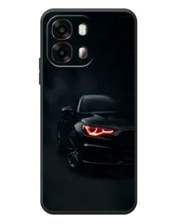 Чехол для OPPO A6s с картинкой «Audi — хищный взгляд»