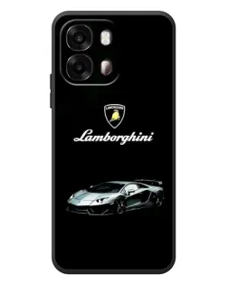 Чехол для OPPO A6s с картинкой «Логотип Lamborghini классика»