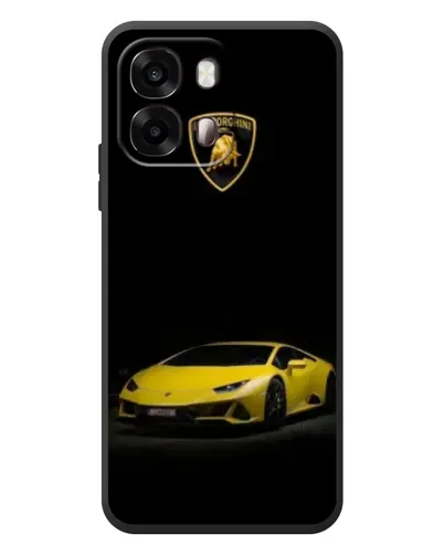 Чехол для OPPO A6s с картинкой «Lamborghini желтый акцент» Чехол для OPPO A6s с картинкой «Lamborghini желтый акцент»