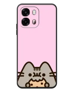 Чехол для OPPO A6s с картинкой «Pusheen и печенье»
