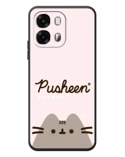 Чехол для OPPO A6s с картинкой «Pusheen логотип»