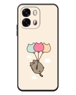 Чехол для OPPO A6s с картинкой «Пушин на шариках»