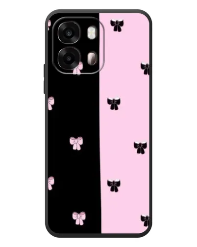 Чехол для OPPO A6s с картинкой «Контрастные банты»