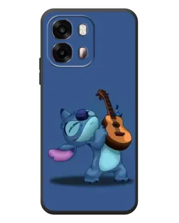 Чехол для OPPO A6s с картинкой «Стич с укулеле»