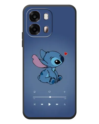 Чехол для OPPO A6s с картинкой «Музыкальный Stitch» Чехол для OPPO A6s с картинкой «Музыкальный Stitch»