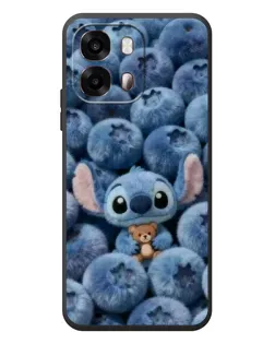 Чехол для OPPO A6s с картинкой «Стич и голубика»