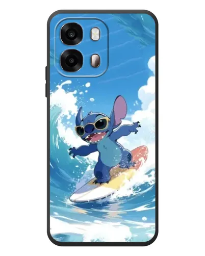 Чехол для OPPO A6s с картинкой «Стич на волне» Чехол для OPPO A6s с картинкой «Стич на волне»