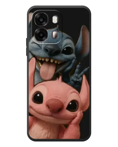 Чехол для OPPO A6s с картинкой «Стич и Ангел» Чехол для OPPO A6s с картинкой «Стич и Ангел»