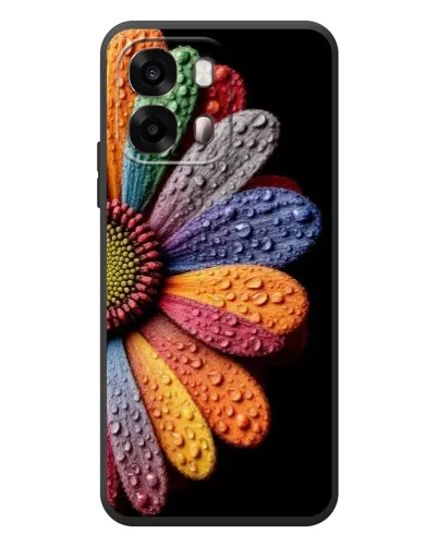 Чехол для OPPO A6s с картинкой «Радужный цветок» Чехол для OPPO A6s с картинкой «Радужный цветок»