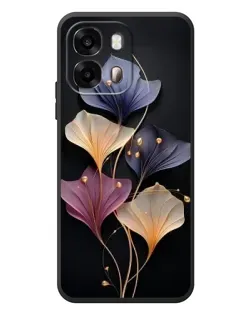 Чехол для OPPO A6s с картинкой «Лиловые цветы грации»