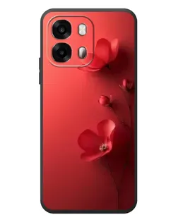 Чехол для OPPO A6s с картинкой «Маковые соцветия»