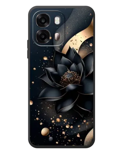 Чехол для OPPO A6s с картинкой «Черный лотос» Чехол для OPPO A6s с картинкой «Черный лотос»
