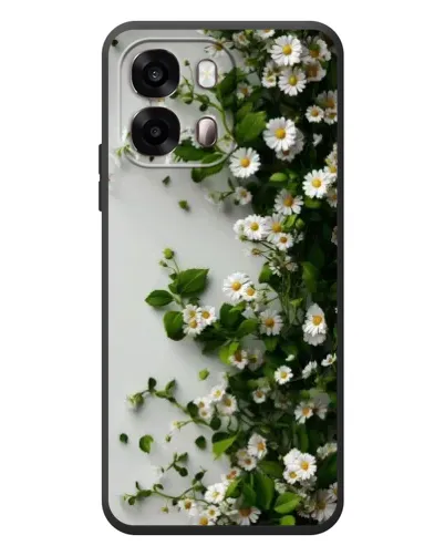Чехол для OPPO A6s с картинкой «Ветка мелких белых цветов» Чехол для OPPO A6s с картинкой «Ветка мелких белых цветов»