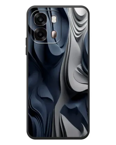 Чехол для OPPO A6s с картинкой «Объемные синие складки» Чехол для OPPO A6s с картинкой «Объемные синие складки»