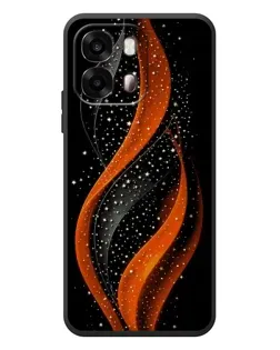Чехол для OPPO A6s с картинкой «Огненная звездная волна»