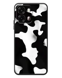 Чехол для OPPO A6s с картинкой «Черно-белое пятно»