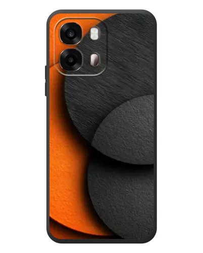 Чехол для OPPO A6s с картинкой «Геометрия оранжевых кругов» Чехол для OPPO A6s с картинкой «Геометрия оранжевых кругов»