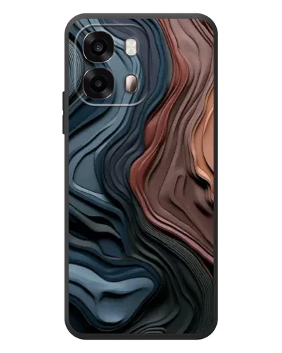 Чехол для OPPO A6s с картинкой «Цветные волны каньона» Чехол для OPPO A6s с картинкой «Цветные волны каньона»