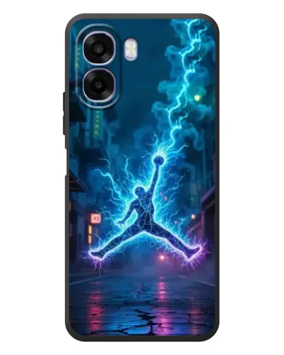 Чехол для OPPO A6x с картинкой «Jordan Gold Jumpman»