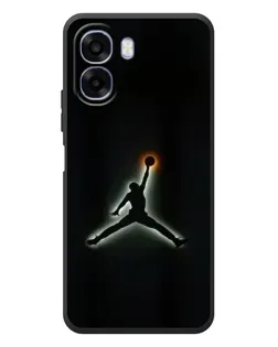 Чехол для OPPO A6x с картинкой «Jordan Gradient Logo»