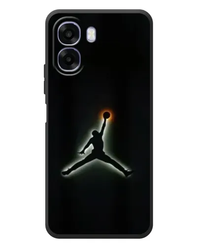 Чехол для OPPO A6x с картинкой «Jordan Gradient Logo»