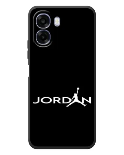Чехол для OPPO A6x с картинкой «Jordan White Logo»