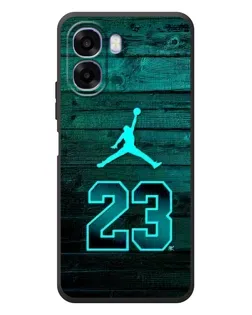 Чехол для OPPO A6x с картинкой «Jordan Cyan 23»