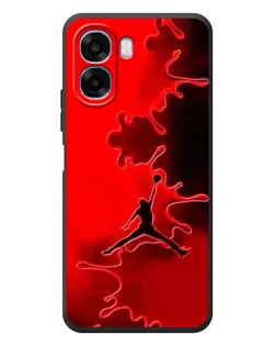 Чехол для OPPO A6x с картинкой «Jordan Red Smoke»
