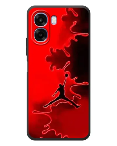 Чехол для OPPO A6x с картинкой «Jordan Red Smoke»