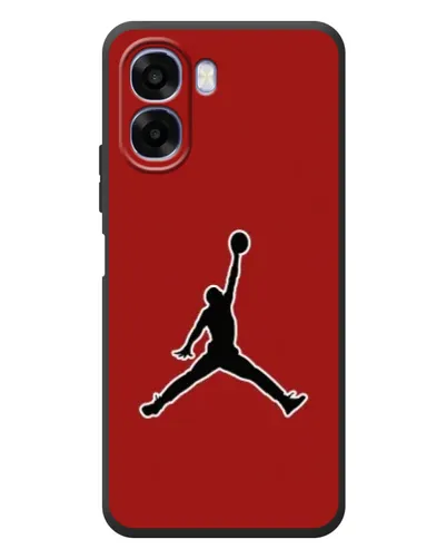 Чехол для OPPO A6x с картинкой «Jordan Red Back»