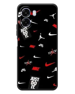 Чехол для OPPO A6x с картинкой «Nike Mix Pattern»