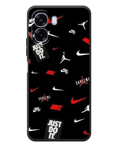 Чехол для OPPO A6x с картинкой «Nike Mix Pattern»