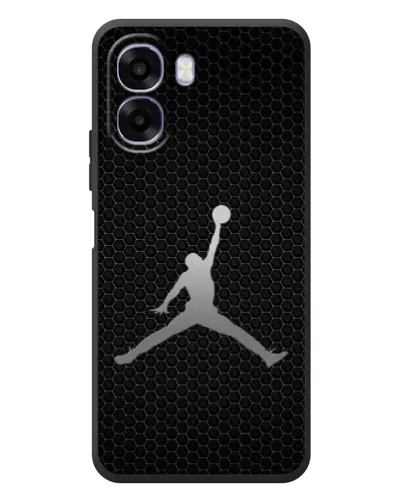 Чехол для OPPO A6x с картинкой «Jordan Dark Carbon»