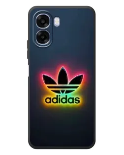 Чехол для OPPO A6x с картинкой «Неоновый Adidas»