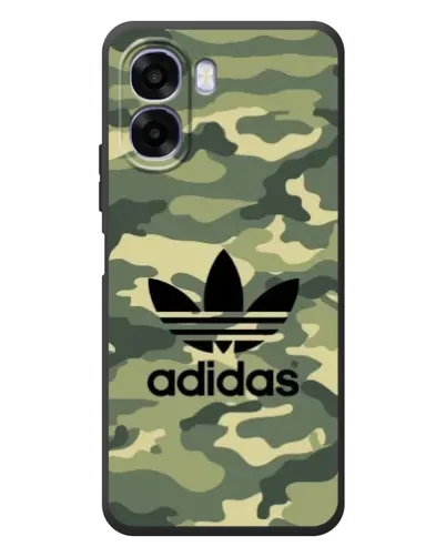 Чехол для OPPO A6x с картинкой «Милитари стиль Adidas»