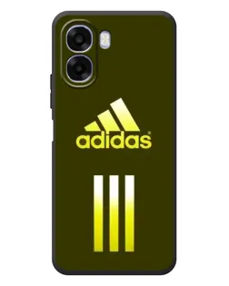 Чехол для OPPO A6x с картинкой «Оливковый градиент Adidas»