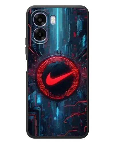 Чехол для OPPO A6x с картинкой «Техногенный стиль Nike» Чехол для OPPO A6x с картинкой «Техногенный стиль Nike»