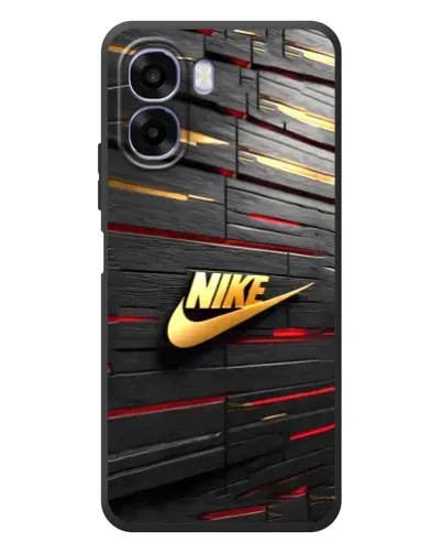 Чехол для OPPO A6x с картинкой «Золотой Nike на металле» Чехол для OPPO A6x с картинкой «Золотой Nike на металле»