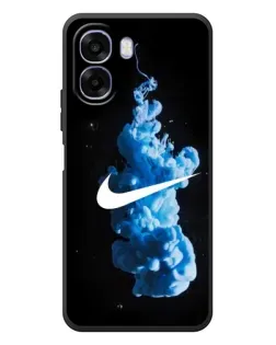 Чехол для OPPO A6x с картинкой «Nike и синий дым»