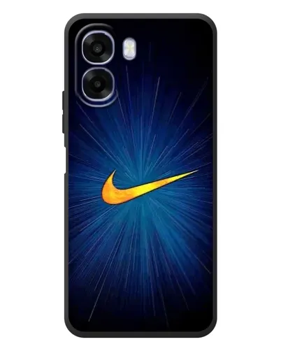 Чехол для OPPO A6x с картинкой «Синий пульс Nike» Чехол для OPPO A6x с картинкой «Синий пульс Nike»