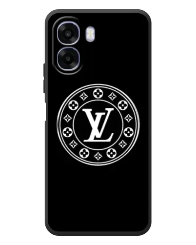 Чехол для OPPO A6x с картинкой «LV — печать стиля»
