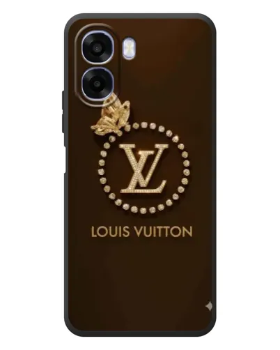 Чехол для OPPO A6x с картинкой «LV — золотая печать»