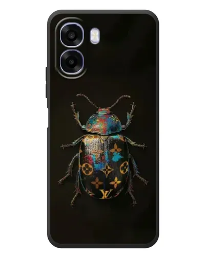 Чехол для OPPO A6x с картинкой «LV — мраморный принт»